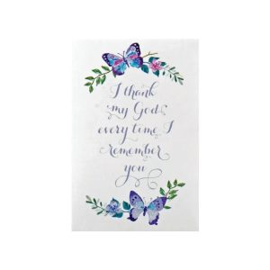 Itty Bitty Card I Thank My God.