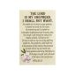 Itty Bitty Card The Lord Is My Shepherd.