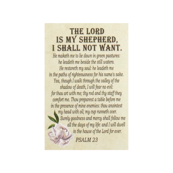 Itty Bitty Card The Lord Is My Shepherd Itty Bitty Card The Lord Is My Shepherd.