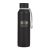Stand Firm Black Stainless Steel Water Bottle, 24oz.
