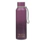 Trust In The Lord Plum Stainless Steel Water Bottle.